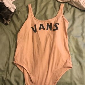 vans one piece tank